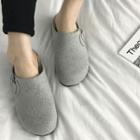 Buckled Faux-fur Lined Wide-fit Slippers