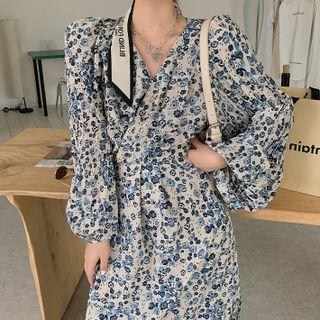 V-neck A-line Dress (various Designs)