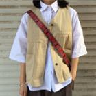Cargo Buttoned Vest