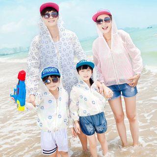 Family Matching Printed Light Jacket