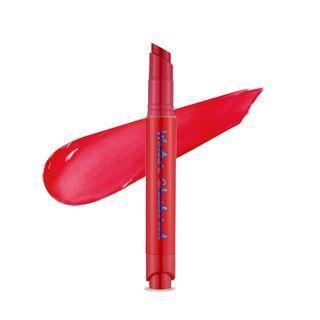 Etude - Syrup Glossy Balm Winter Checkered Collection - 2 Colors #09 Red Checkered