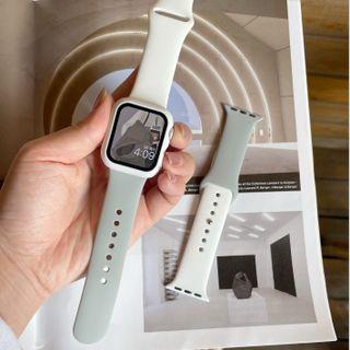 Two-tone Silicone Apple Watch Band