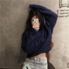 Crew-neck Cropped Sweater