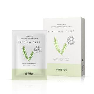 Rootree - Treetherapy Cryptomeria Tree Facial Mask Set 10 Pcs