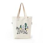 Cactus Print Canvas Tote Bag / Short-sleeve T-shirt / Set