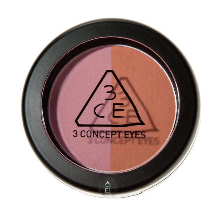 3 Concept Eyes - Duo Color Face Blush (make Me Blush) 5g