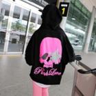 Skull Print Hoodie