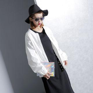 Loose-fit Baseball Light Jacket