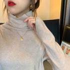 Cowl-neck Loose-fit Knit Top In 7 Color