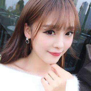 Circle Asymmetric Earrings