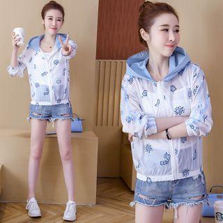 All Over Print Light Jacket