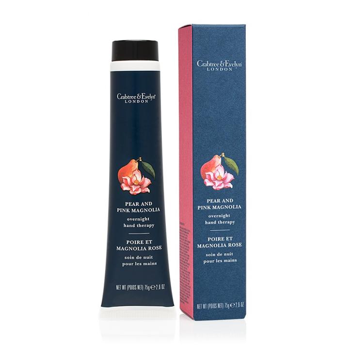 Crabtree & Evelyn - Pear And Pink Magnolia Overnight Hand Therapy 75g/2.6oz