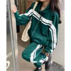 Color Block Jacket / Color Block Sweatpants