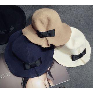 Bow Detail Bucket Hat