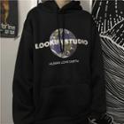Earth Print Hoodie