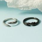 Couple Matching Angel / Devil Alloy Open Ring