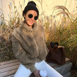 High-neck Sherpa Fleece Jacket