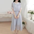 Short-sleeve Chiffon Hanfu Dress