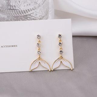 Mermaid Tail Dangle Earring 1 Pair - E2979 - As Shown In Figure - One Size