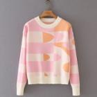 Geometry Sweater Pink - S
