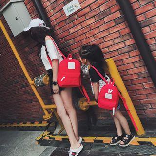 Plain Oxford Backpack / Set Of 2: Plain Oxford Backpack