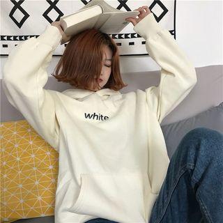 Lettering Loose Hoodie
