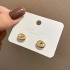 Stainless Steel Earring E2844 - 1 Pair - Gold - One Size