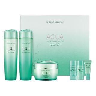 Nature Republic - Super Aqua Max Watery Skin Care Special Set 6pcs