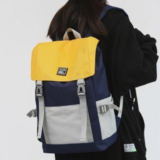 Flap Multi Color Backpack