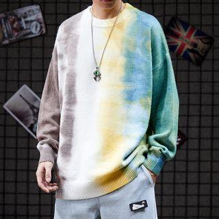 Couple Matching Tie Dye Sweater