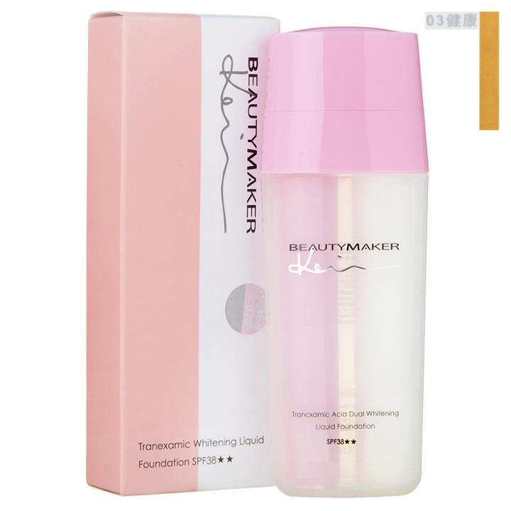 Beautymaker - Tranexamic Acid Dual Whitening Liquid Foundation Spf 38 (#03 Honey) 15ml X 2 Pcs