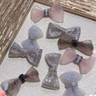 Set Of 2 : Bow Organza Nail Art Decoration
