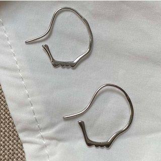 Alloy Head Silhouette Earring 1 Pair - E508 - Face - One Size