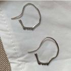 Alloy Head Silhouette Earring 1 Pair - E508 - Face - One Size
