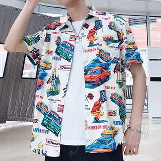 Short-sleeve All Over Print Shirt