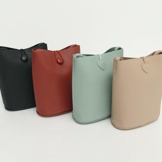 Heart Patch Shoulder Bag & Pouch
