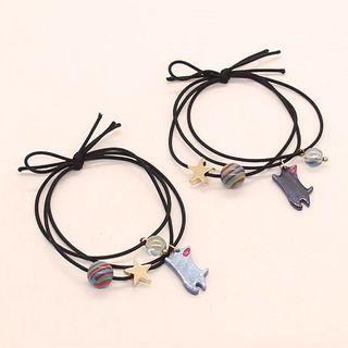 Cat Alloy Hair Tie