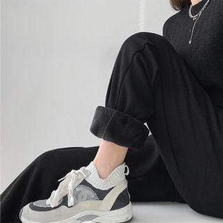 Brused Loose-fit Harem Pants