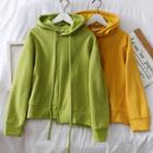 Asymmetric Loose-fit Hoodie