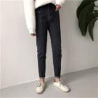 Loose-fit High-waist Skinny Jeans