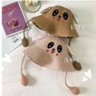 Ear Accent Straw Sun Hat