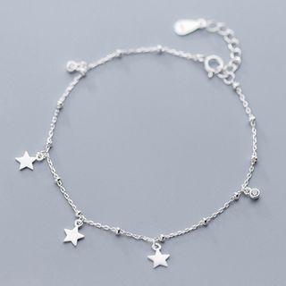 Star 925 Sterling Silver Bracelet S925 Silver - Bracelet - One Size