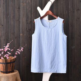 Linen Cotton Tank Top