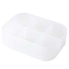 Muji - Pp Makeup Box With Partition Half 1/4 Size 1 Pc