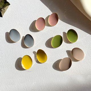 Glaze Disc Earring