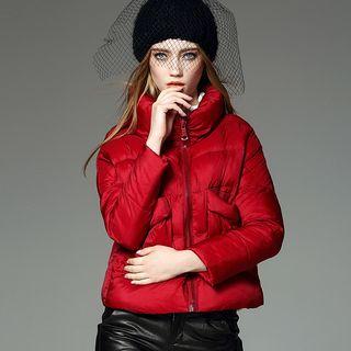 Cropped Padded Coat