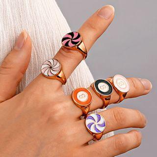 Print Glaze Ring (various Designs)