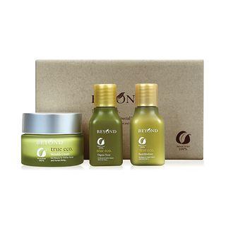 Beyond - True Eco Wrinkle Cream Special Set: Wrinkle Cream 55ml + Organic Toner 35ml + Emulsion 35ml 3pcs