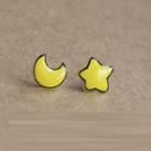 Handmade Star Moon Earrings