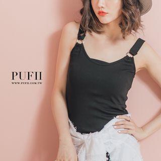 Chain-accent Tank Top